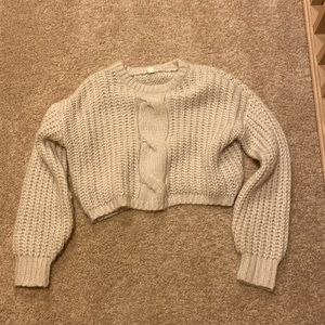 garage knit sweater slightly airy good condition